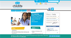 Desktop Screenshot of dev.childlife.org.uk
