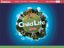 Tablet Screenshot of childlife.com