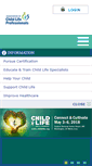 Mobile Screenshot of childlife.org